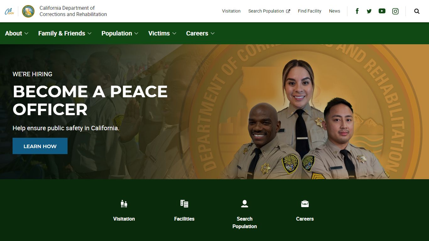 California Department of Corrections and Rehabilitation - CDCR